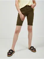 Khaki kraťasy CAMAIEU - Dámské