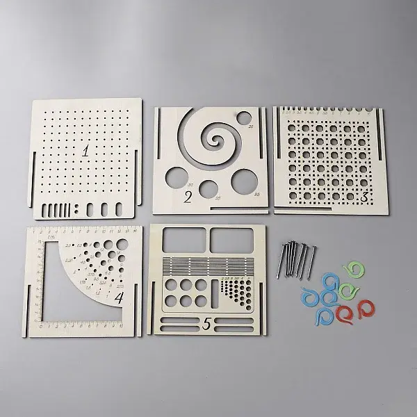 Detachable Wooden Yarn Holder for Knitting Crocheting