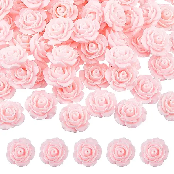 80Pcs Opaque Resin Cabochons