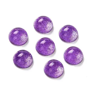 Electroplate Glass Cabochons