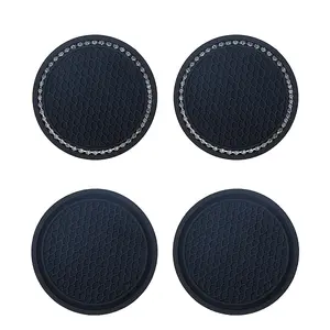 2 Sets 2 Styles Silicone Coasters