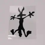 Waterproof PET Personality Wolf Car Stickers