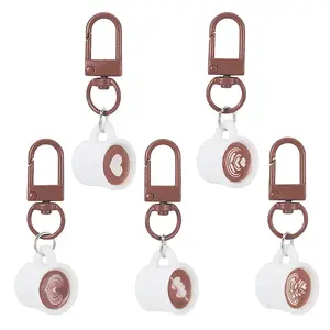 5Pcs 5 Styles Resin Pendant Decorations