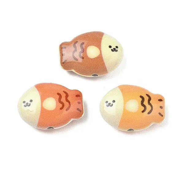 Baking Paint Alloy Beads