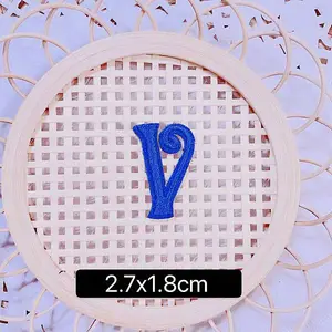Computerized Embroidery Cloth Self Adhesive Patches