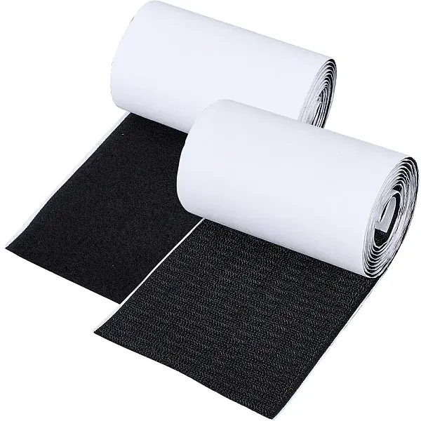 Rectangle Self Adhesive Polyester & Nylon Hook and Loop Tapes