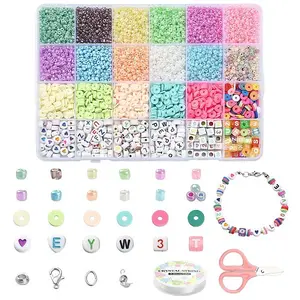 DIY Heishi Bracelet Necklace Making Kit