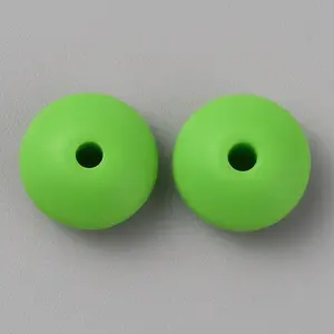 Rondelle Food Grade Eco-Friendly Silicone Beads