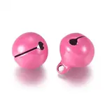 Baking Paint Iron Bell Pendants