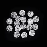 Transparent Crackle Acrylic Beads