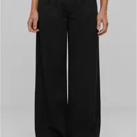 Dámské kalhoty Organic Pleated - černé