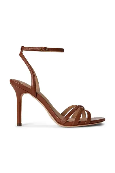 Lauren Ralph Lauren sandále kožené Kendyl