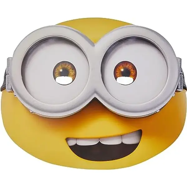 Minion Bob Card Mask - Maska na tvár 2 balenia-MOVEO