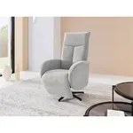 Sit & More RELAXAČNÍ KŘESLO, textil, barvy stříbra