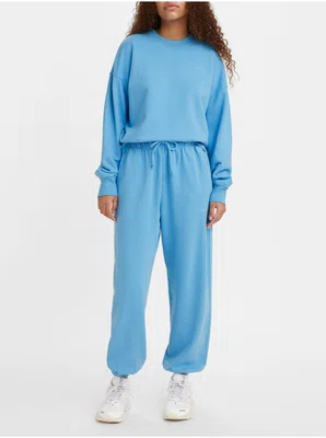Levi's Modré dámské tepláky Levi's® Sweatpants - Dámské