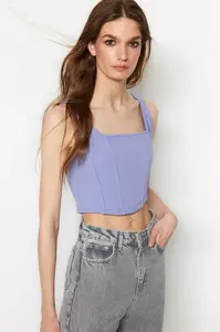 Dámský Crop Top Trendyol Knitted
