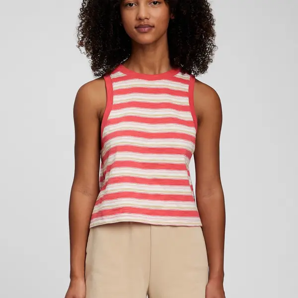 GAP Teen pruhované tílko organic - Holky