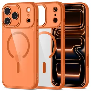 Tech-Protect MagMat MagSafe kryt na iPhone 17 Pro Max, oranžový