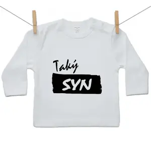 Boodyy Tričko s dlhým rukávom Taký syn 110 (4-5 rokov)