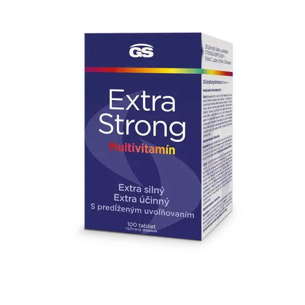 GS Extra Strong Multivitamín, 100 tbl