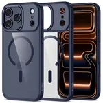 Tech-Protect Magmat MagSafe kryt na iPhone 17 Pro Max, modrý/priesvitný