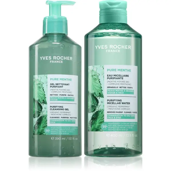 Yves Rocher Pure Menthe sada na tvár