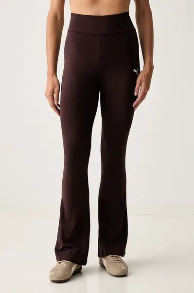 Puma  sportovní legíny dámské bavlněné s elastanem Flared Leggings