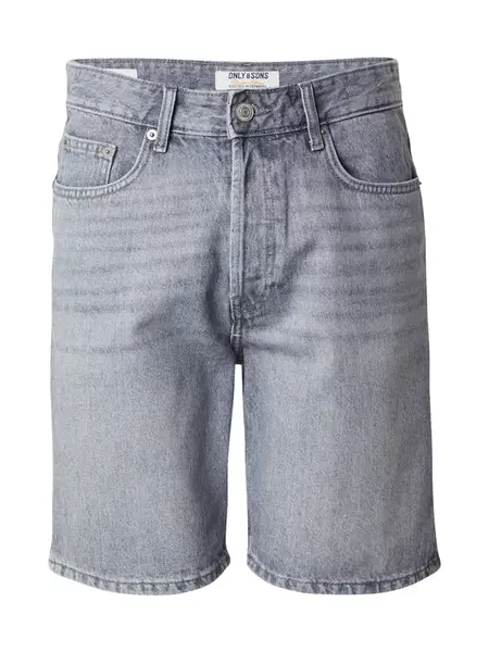 Only & Sons Džínsy 'ONSedge'  sivý denim
