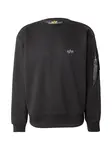 ALPHA INDUSTRIES Mikina 'DTM'  čierna