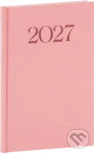 NOTIQUE Týždenný diár Biella 2027 (ružový)