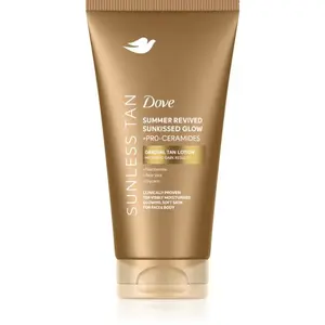 Dove Sunless Tan samoopalovací mléko odstín Dark 75 ml