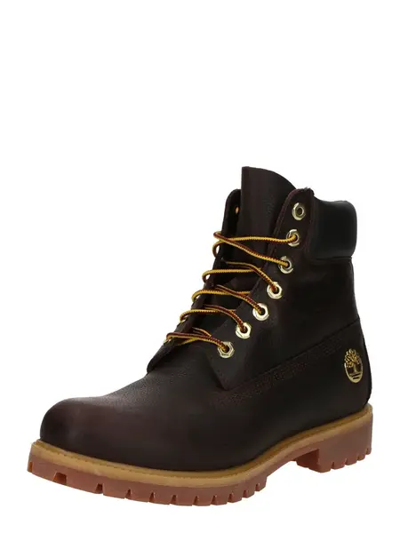 TIMBERLAND Šnurovacie čižmy  tmavohnedá / čierna