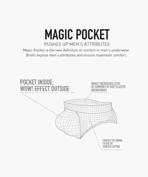 Men's Slips Magic Pocket