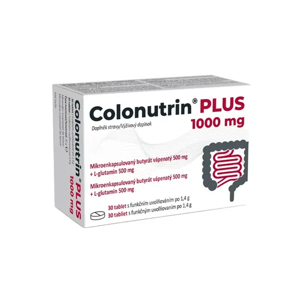 Colonutrin Plus 1000 mg 30 tablet s funkčním uvolňováním