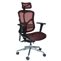 Ergonomická židle Business, bordová