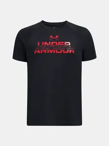 Under Armour Chlapecké tričko UA Tech Split Wordmark SS - Kluci