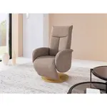 Sit & More RELAXAČNÍ KŘESLO, textil, cappuccino