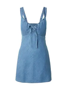 Abercrombie & Fitch Letné šaty  modrá denim