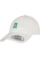 Letter White Low Profile Cap A