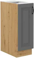 Spodní skříňka Stilo 30 D CARGO BB Barva korpusu: Dub artisan, Barva dvířek: Dust Grey