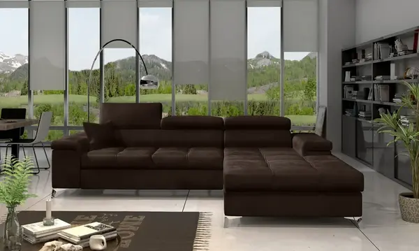 Sedací souprava Ricardo Provedení: Pravá varianta, látka: Monolith 29