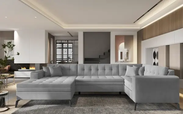 Sedací souprava Montez Provedení: Levá U, látka: Nube 3