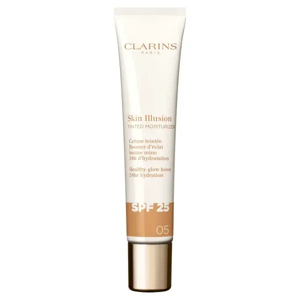 Clarins SKIN ILLUSION TINTED MOISTURIZER SPF25 zatónovaný hydratační krém - 05 40 ml