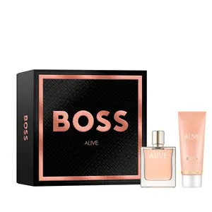 Hugo Boss Boss Alive dárková sada (parfémová voda 50 ml + tělové mléko 75 ml)