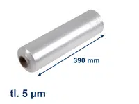 Stretch fólia ručná 390mm / 5µm / 480m - Nano Bolt