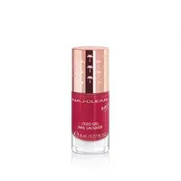 Naj-Oleari Oleo gel Nail Lacquer lak na nehty s gelovým efektem - 23 currant red 8 ml