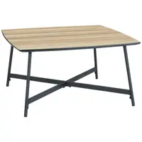 MID.YOU KONFERENČNÍ STOLEK, barvy dubu, kov, kompozitní dřevo, 80/80/42 cm