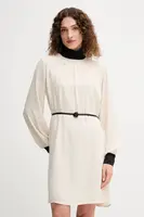 Šaty Gaudi béžová barva, mini, 521FD15018