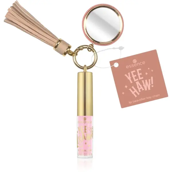 essence YEE HAW! třpytivý lesk na rty na klíče odstín 01 Boots, Hat, Go! 1.5 ml
