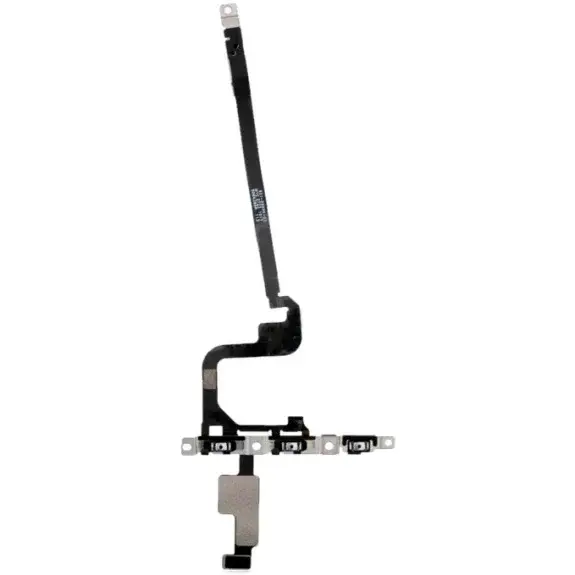 Náhradní díl volume tlačítko flex kabel pro AppleiPhone 16 Pro Max (s kovovým držákem)